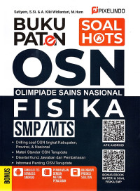 Image of Buku Paten OSB Fisika SMP/MTS